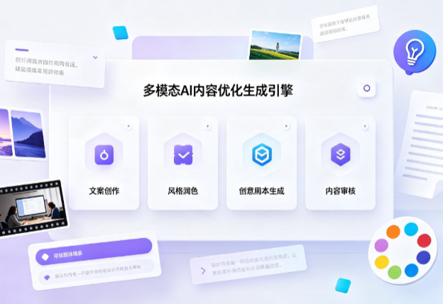 丰润县AI智能内容优化创新 多模态生成技术丰富数字内容创作生态